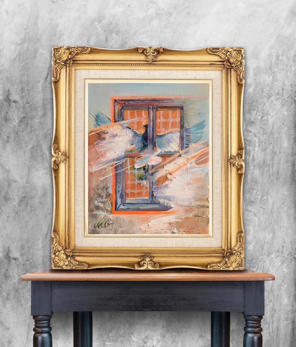 Impressionistic Painting , Desire For Freedom By Milena Gaytandzhieva, 12 X 16, Artwork For Sale On Artfinder