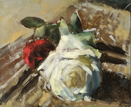 Roses on a Table