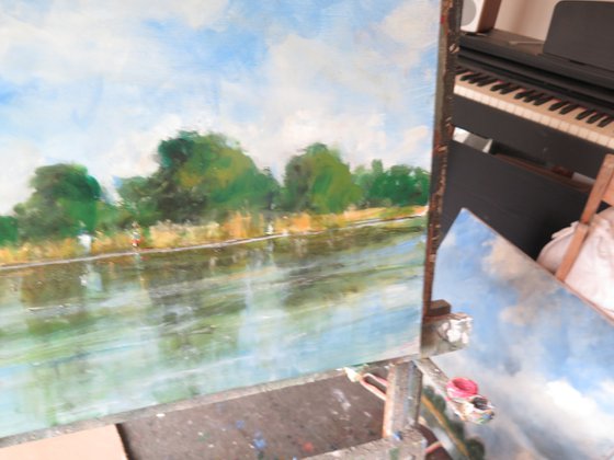 The River Ouse, July 4