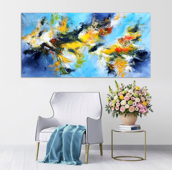 Symphony in Azure and Amber