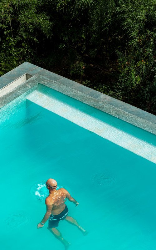 Richie in his Pool by Adam Regan