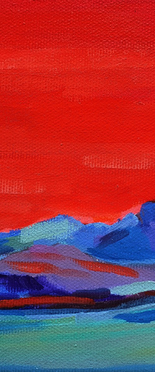 Red Sky by Sara Kern Gaćeša