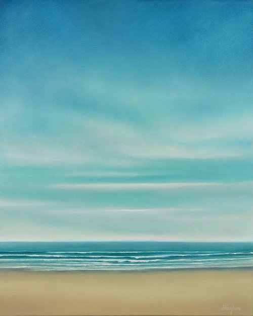Ocean Air - Blue Sky Seascape by Suzanne Vaughan