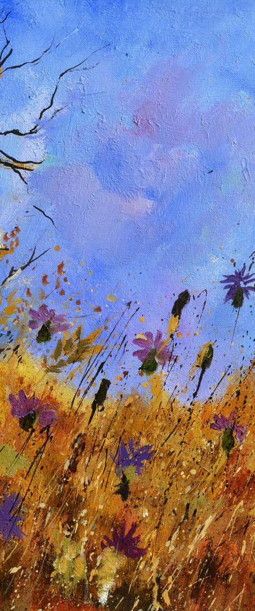 A few cornflowers by Pol Henry Ledent