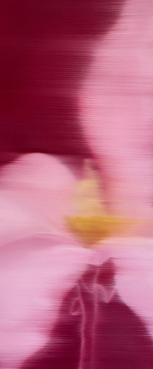 Pink Magnolia – Contemporary Floral Art by Snezhana Zhukova