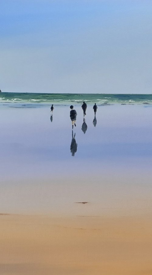 Running on Achill by Cathal Gallagher