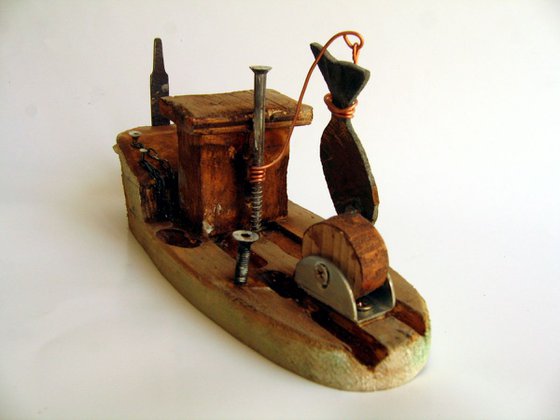 wooden ship "Hemingway"