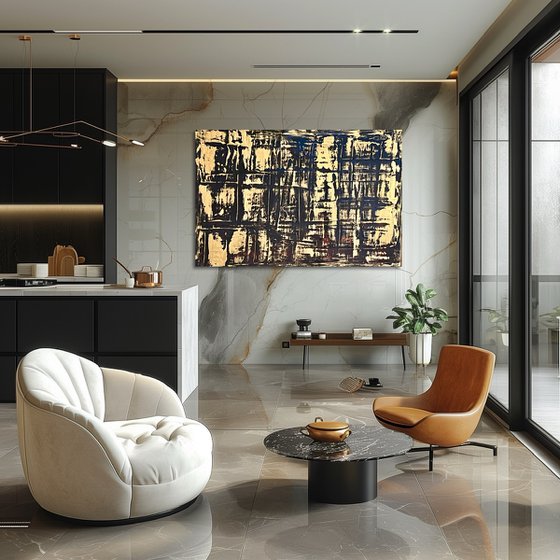 Gold Leaf 120x80x2