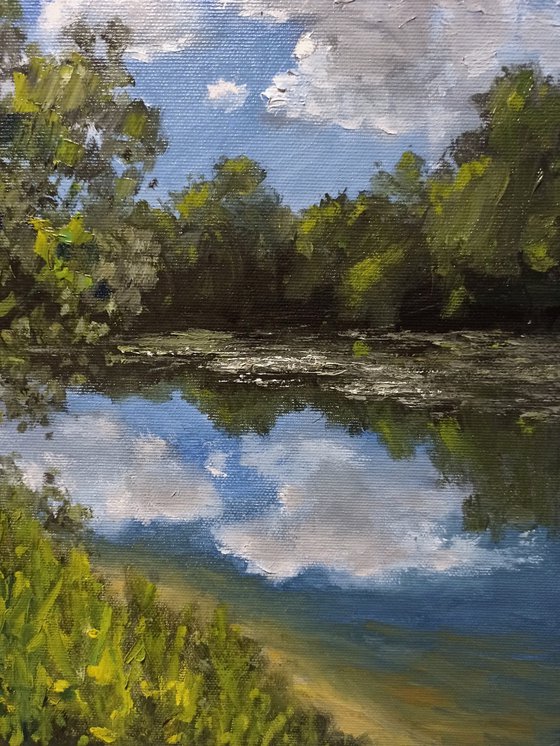 Impression. Bright day