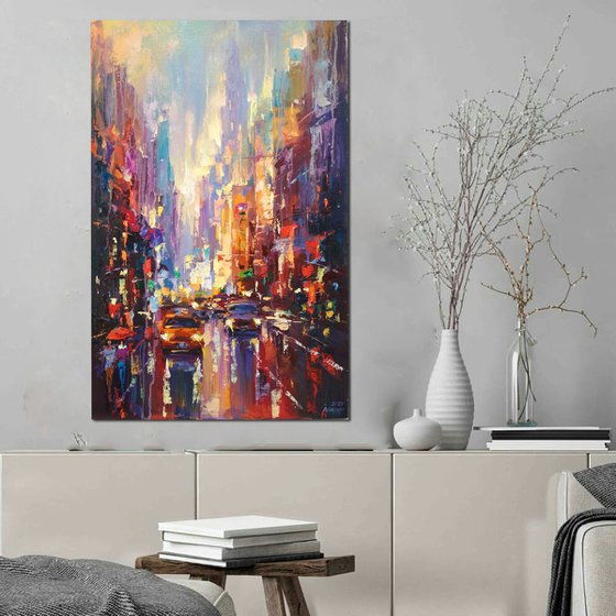 Abstract cityscape (New York) 01