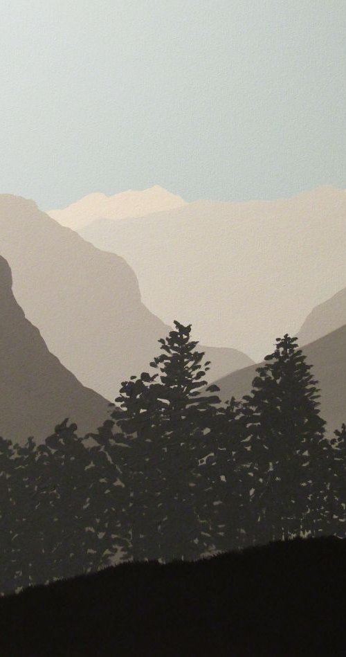 Towards Seathwaite, Lake District by Sam Martin
