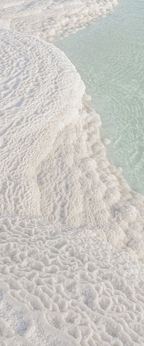 Salt on the surface of the water by Lidiya Dmitrieva