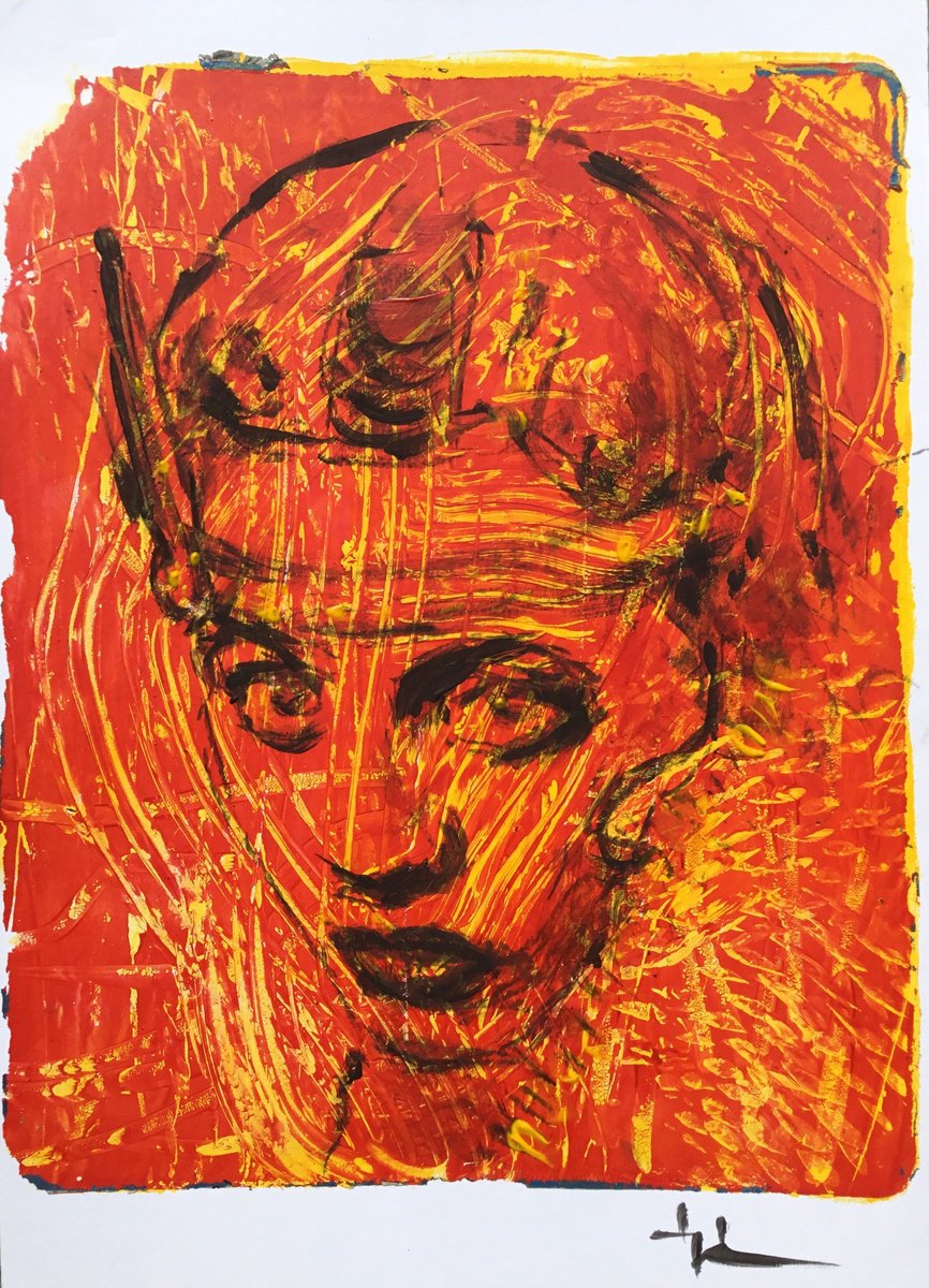 Burn By Dominique Deve, 8 X 11, Artwork For Sale On Artfinder