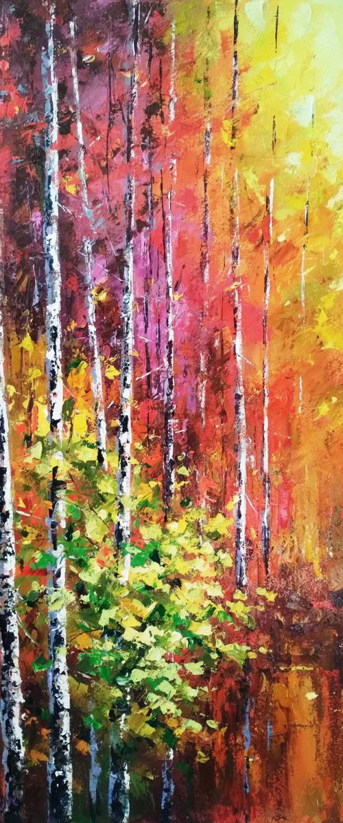 Birch grove 03 by Andrej  Ostapchuk