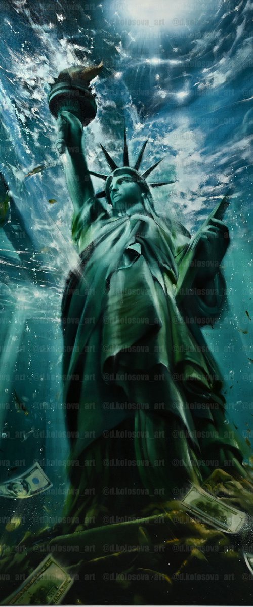 The Statue of Liberty by Daria Kolosova