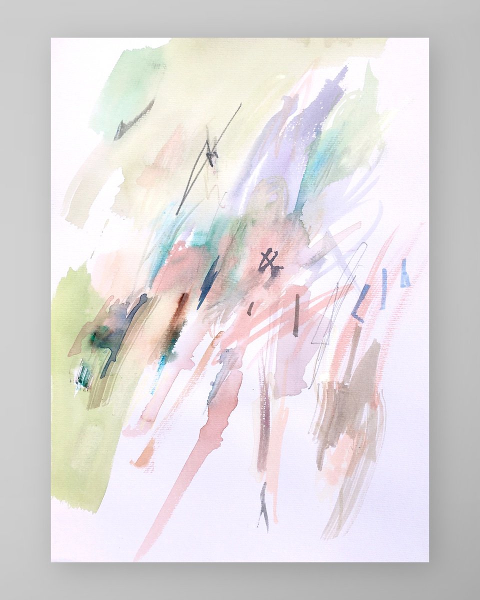 Fluidity By Guy Pickford, 10 X 14, Artwork For Sale On Artfinder