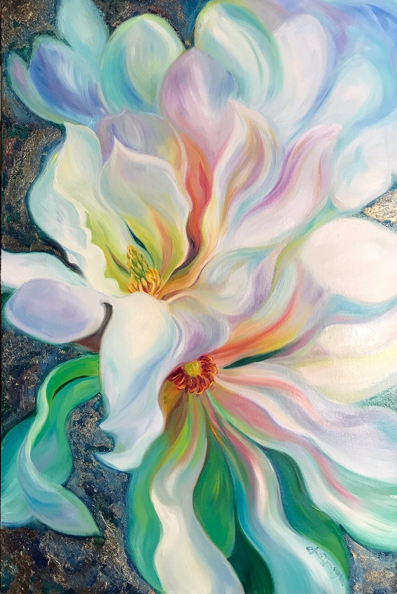 Expressive Painting , Togetherness By Anita Nowinska, 20 X 30, Artwork For Sale On Artfinder