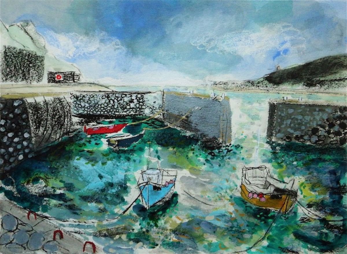 Porthgain Harbour by Sandy Dooley