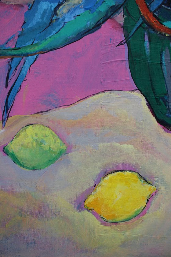 Aloe Vera with lemons