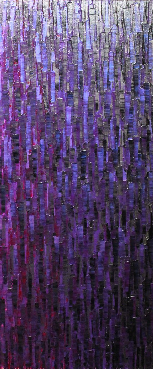 Iridescent purple pink fade by Jonathan Pradillon