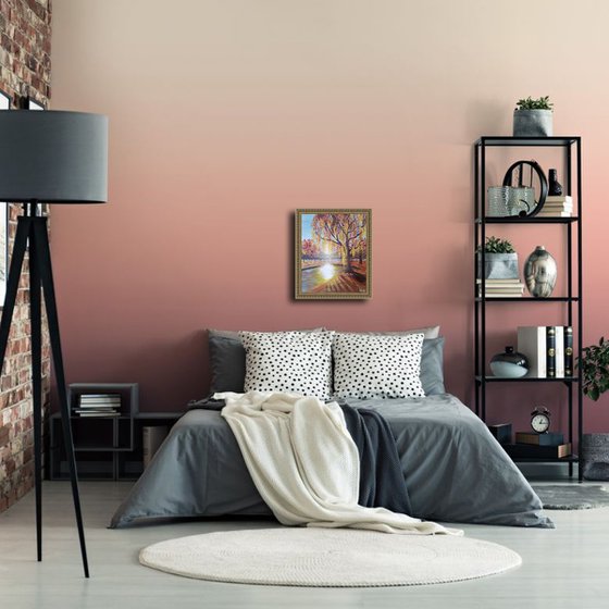 Autumn's Radiant Veil