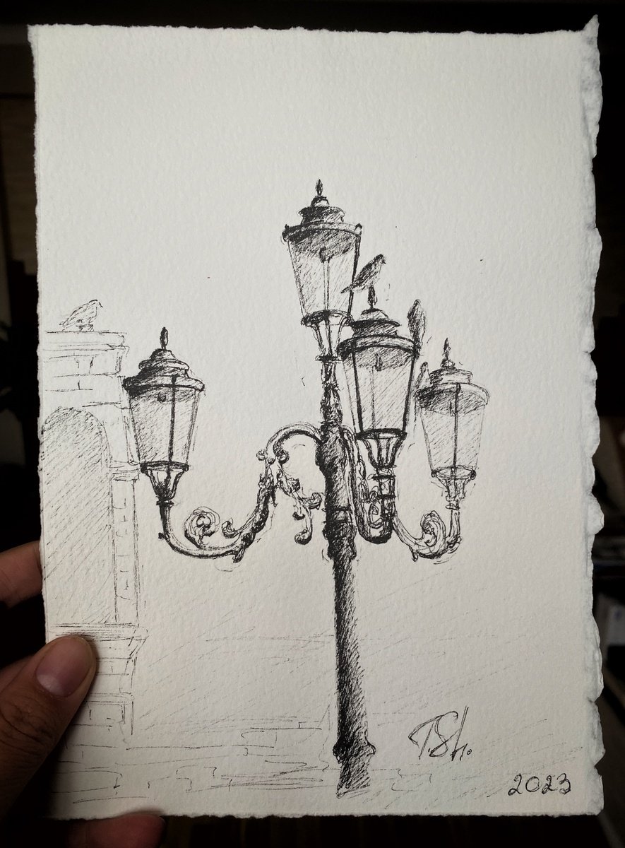 Street lamp by Tina Shyfruk