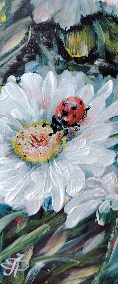 Miniature "The Ladybug". Original. by Elena Pertceva