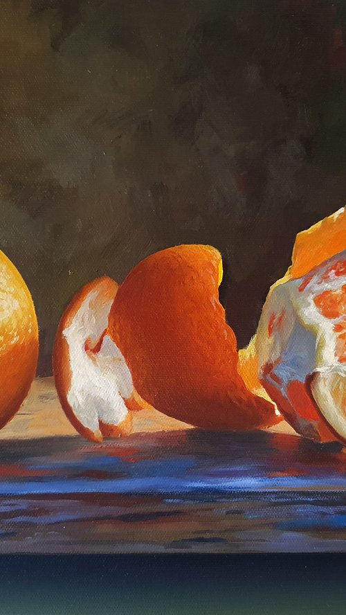 Still Life with Orange/37 by Kolodyazhniy Sergey
