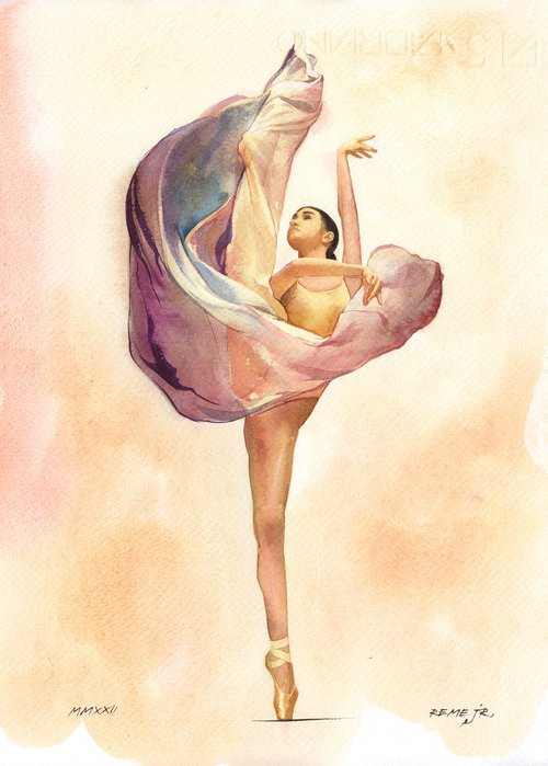 Ballet Dancer CDLXI by REME Jr.
