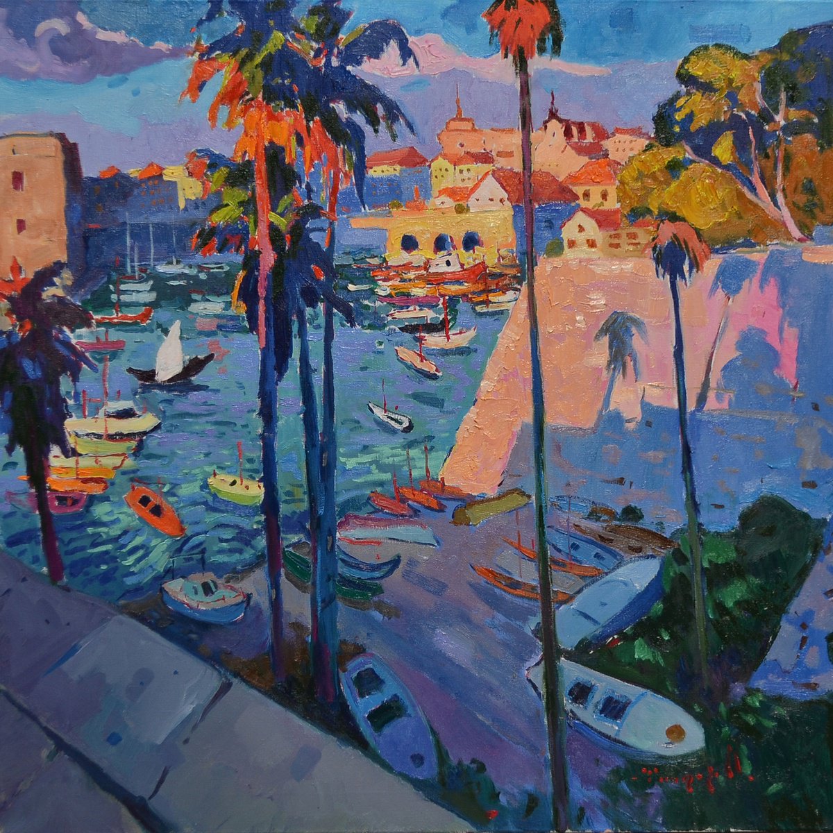 Dubrovnik By Alexander Shandor, 35 X 35, Artwork For Sale On Artfinder