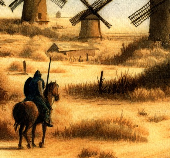 Don Quixote and the Windmills II