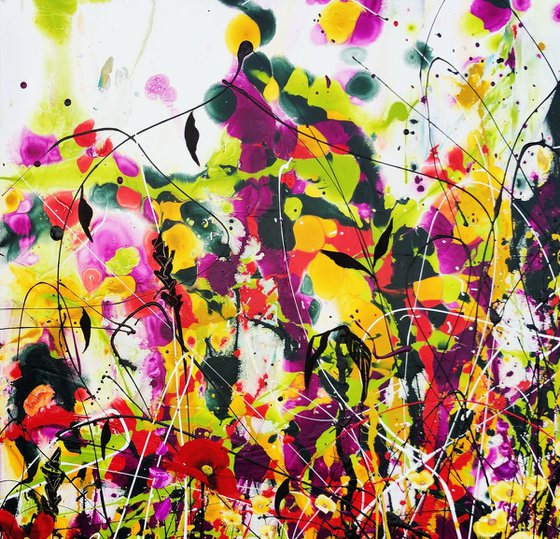 Buttercup Bloomrush Floral Landscape