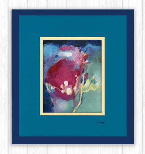 Abstract Flowers - Mixed Media Abstract Floral Painting by Kathy Morton Stanion, Modern Home decor by Kathy Morton Stanion
