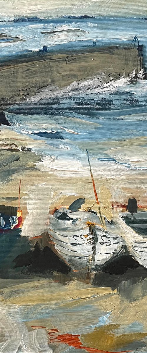 Three Boats by Belinda Reynell