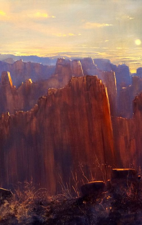 MY COLORADO. Large Painting. by Rafael Carrascal