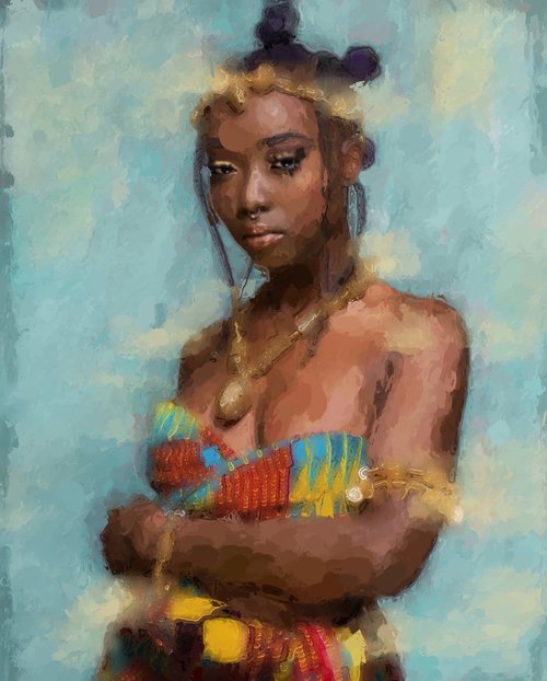 African Beauty 2 by Marina Fedorova