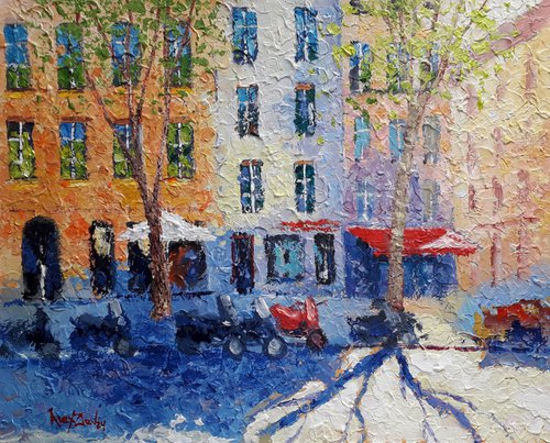Sunny day in Paris by Alexander Zhilyaev