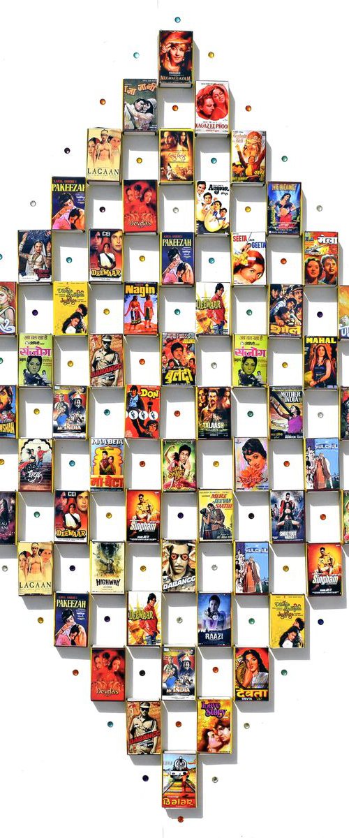 Bollywood on a matchbox by Sumit Mehndiratta