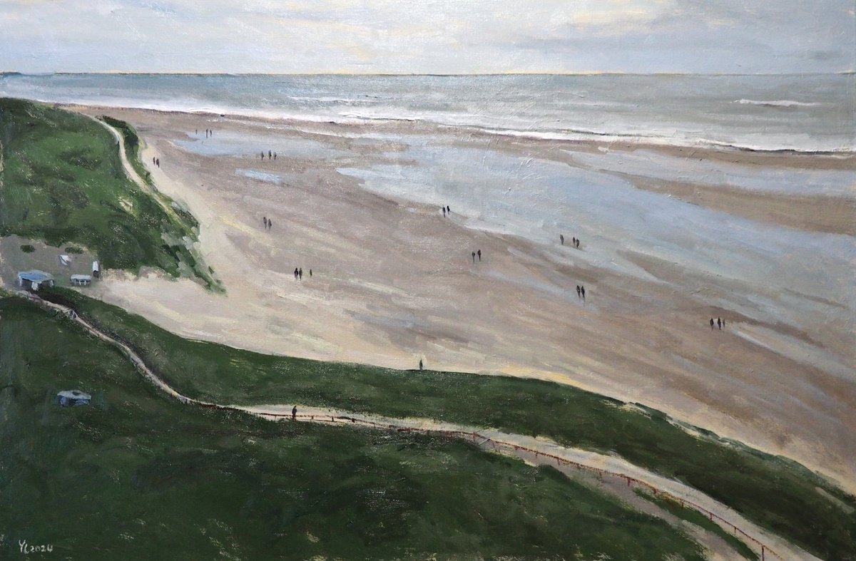 Seascape By Yuanyuan Liu, 35 X 24, Artwork For Sale On Artfinder