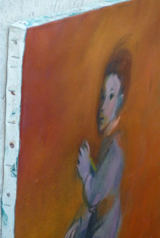 Childhood 2, oil on canvas, 46x61 cm