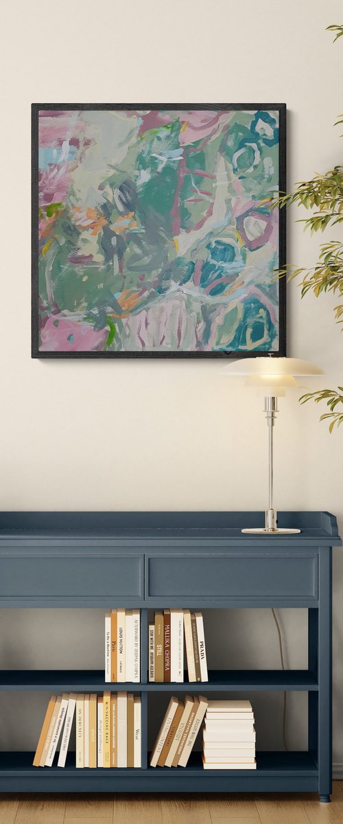 Walk through the dewy grass I by Jutta Widrinsky