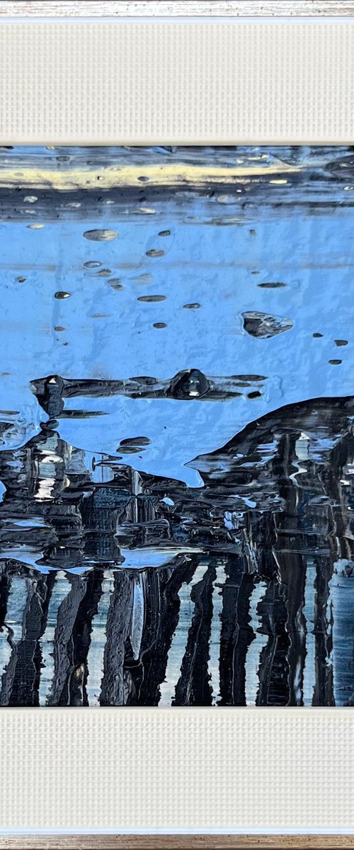 Mirage over black harbor by Svitlana Andriichenko