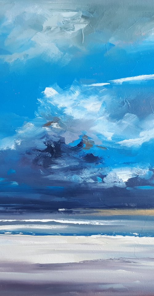 Irish Sea blues #5 by Steve Keenan