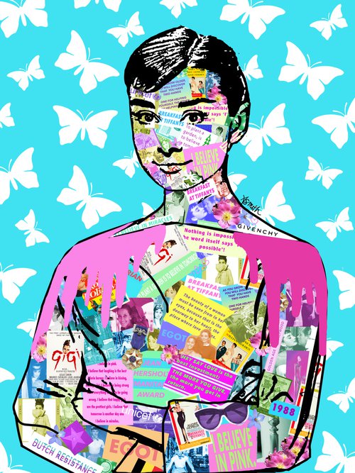 Audrey Hepburn "Humanitarian" Limited Edition Print by Amy Smith