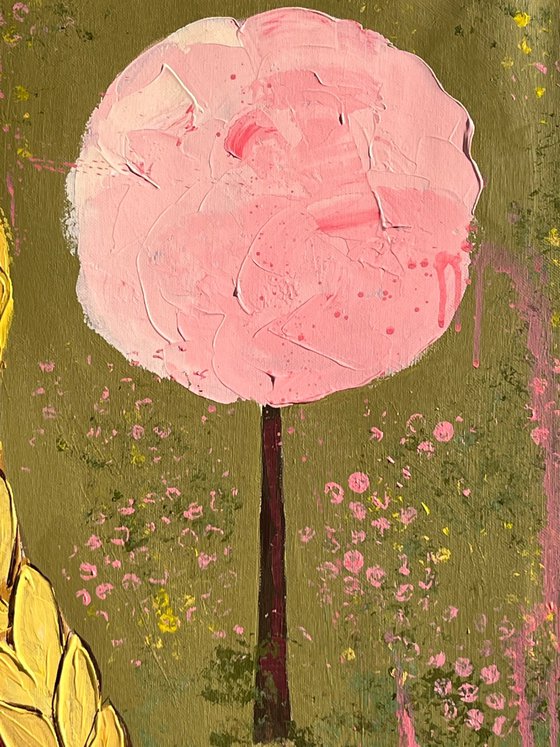 Mother Daughter Original Painting