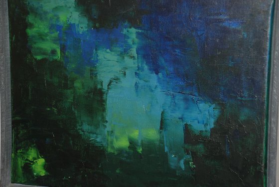 blue-green night II (ref#:295-8F)