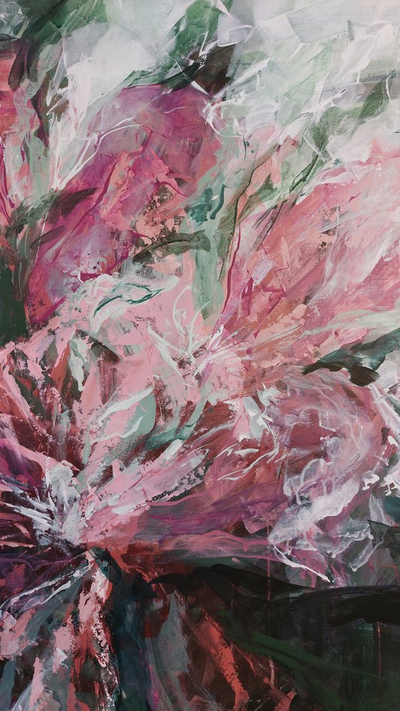"Spring blossom" . Diptych