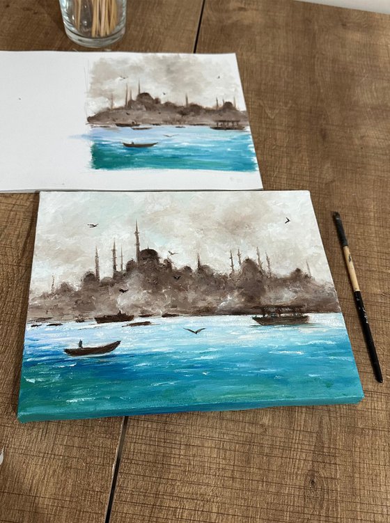 Istanbul landscape Bosphorus