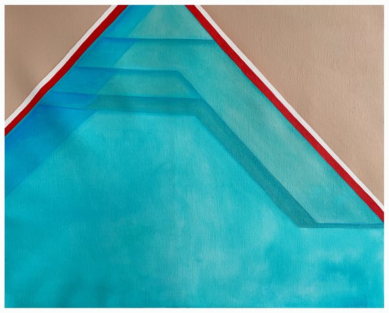 Swimming pool Abstract geometric SP4