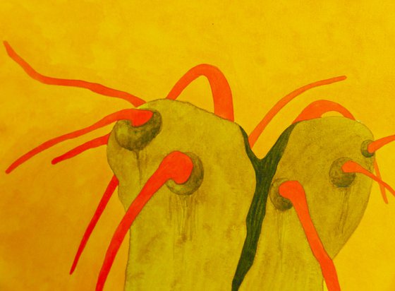 Diptych Trees portraits 3 and 4